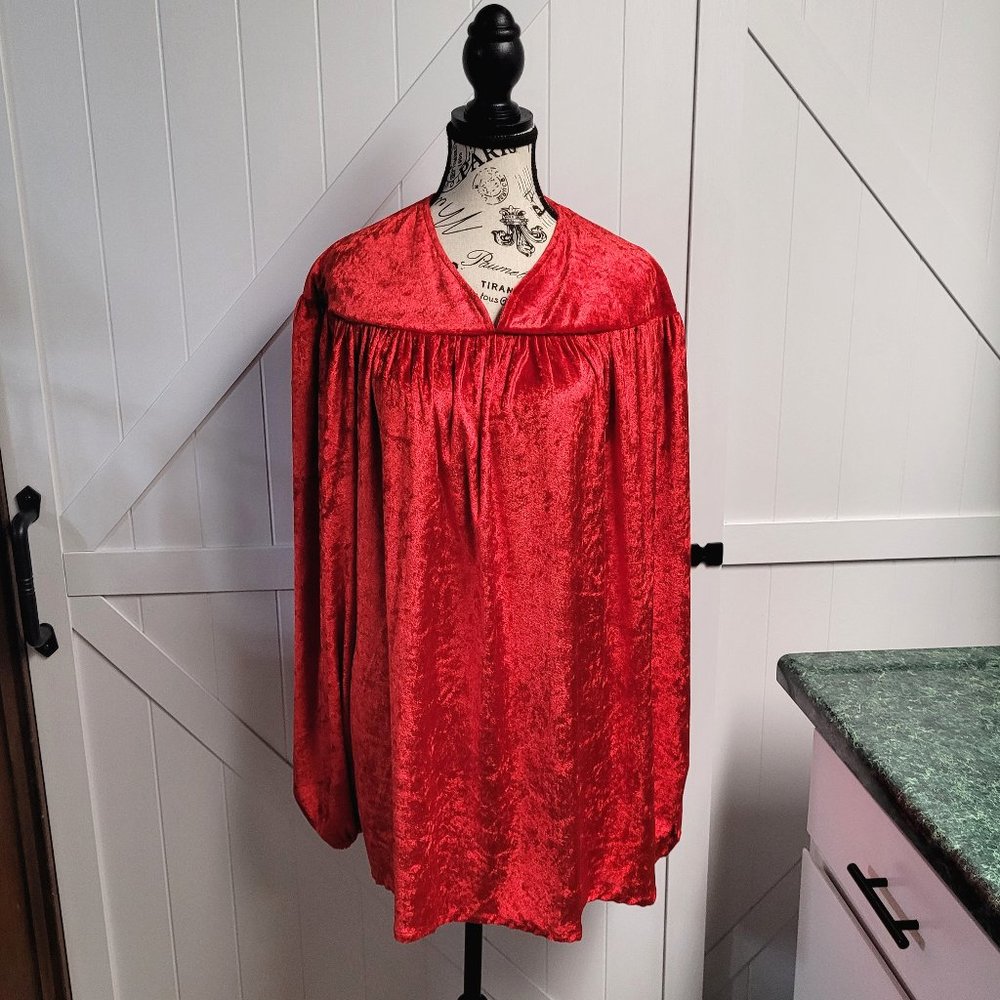 Renaissance Red One Size Men or Women's Top for Renn Fair, Cosplay or Party NWOT